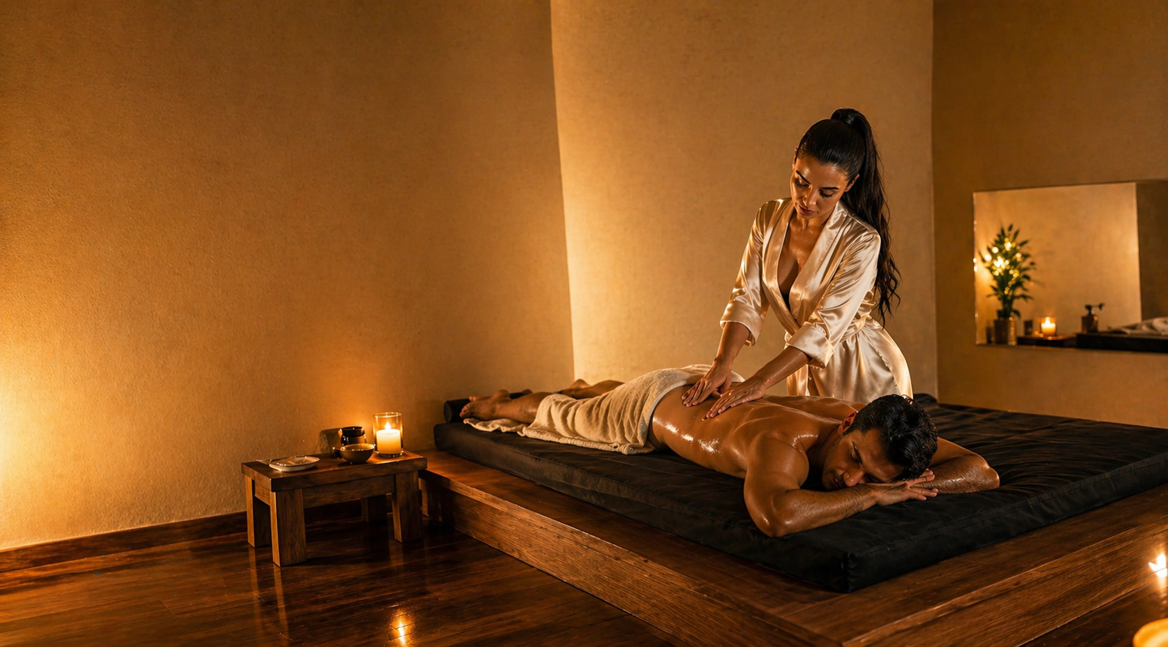 Ambiente sofisticado do SPA Vila Olímpia em São Paulo